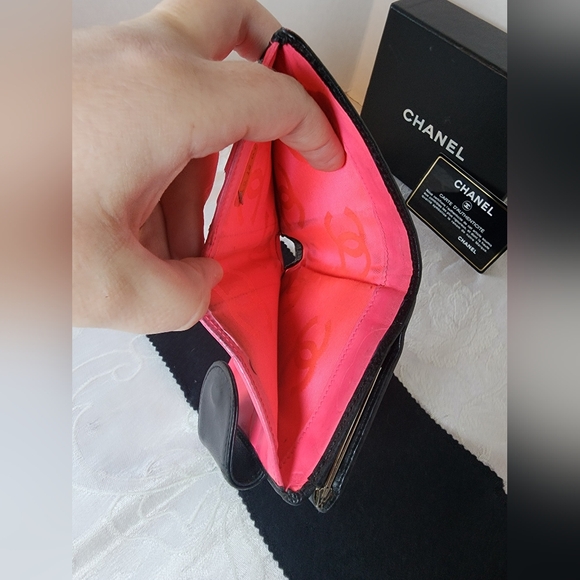 Chanel Full Inclusion Cambon Compact Bifold Wallet, EUC - Picture 8 of 16